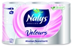 Toiletpapier Nalys Velours Maxi Wit 126-vellen 3-laags